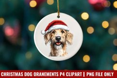 Breeds Of Christmas Dog Ornaments Clipart PNG Product Image 1