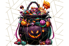 Magical Halloween PNG Clipart, Cute Spooky Elements Clip Art Product Image 5