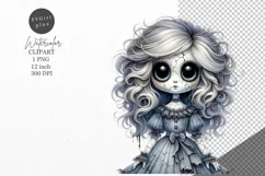 Halloween clipart, Doll clipart, Autumn clipart Product Image 1