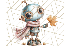 Robot Clipart, Soft Realistic Full Body Robot PNG Images Product Image 5