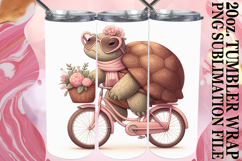 PRESENT OF HAPPINESS 20oz TUMBLER WRAP, Turtle Product Image 1