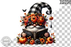 Halloween Gnome Sublimation - Clipart PNG Design Product Image 1