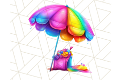 Bright Summer PNG Clipart, Printable Beach Graphics Product Image 5