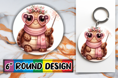 Joyful Coaster Round Style, Turtle Product Image 1
