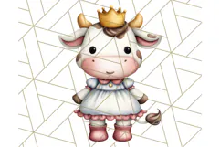 Princess Animal PNG Clipart with Crowns & Royal Accessories Product Image 5
