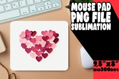 Heart Pattern Sublimation Pad Product Image 1