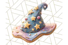 Halloween Cookie Clipart PNG, Spooky Sugar Treat Art Product Image 5