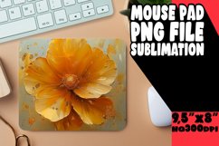 Springtime Charm: 3D Mouse Pad Designs Design PNG Product Image 1