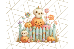 Halloween Candy Shop Clipart PNG, Trick or Treat Clip Art Product Image 5