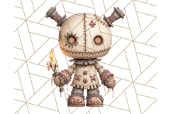 Creepy Dolls Clipart PNG Haunted Toy Characters Product Image 5