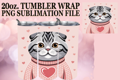 Cute Animal and Flower Tumbler Wrap Spring 20oz Product Image 1