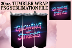 Joyful nights 20oz tumbler wrap, Sarcastic Quote Product Image 1