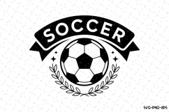 Soccer Svg | Game Day Svg | Sport Svg | Svg Cut Files Product Image 1