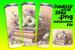 High-Quality 20oz Tumbler Design , Books Product Image 1