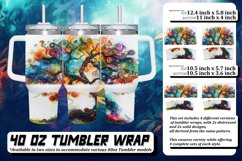 Serene Spring Tree Tumbler Wrap Product Image 1