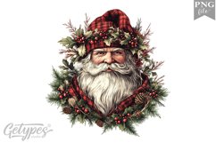 Christmas Santa Clipart Design - High Quality 300 Dpi Product Image 1