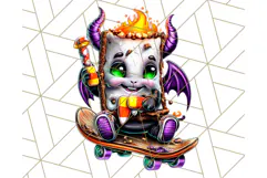 Haunted Treats Clipart PNG, Halloween Candy Art Product Image 5