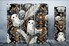 4 Halloween Tumbler Wrap Sublimations, 20 oz Product Image 2