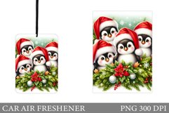 Cute Penguin Car Air Freshener. Christmas Car Air Freshener Product Image 1