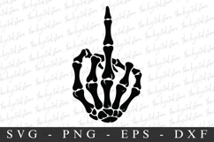 Middle Finger| SVG Cut files | Cricut Product Image 1