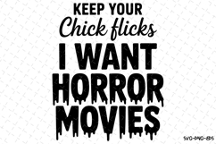 I want Horror Movies Svg | Halloween Svg | Svg Cut Files Product Image 1