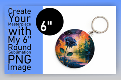 Colorful Circle Design Car Coaster , Flowers Product Image 1