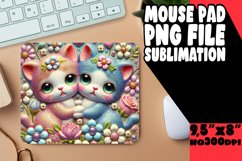 Bright Mouse Pad Design Sublimation, Cupid Product Image 1