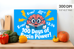 100 days of school Cutting Board PNG Design, Teacher PNG Product Image 1