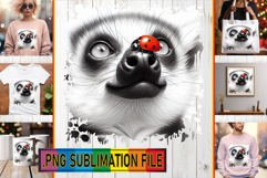 Stylish TSHIRT Sublimation Ideas, Cute Animals Product Image 1