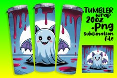 Personalized Tumbler Artwork , Halloween Product Image 1