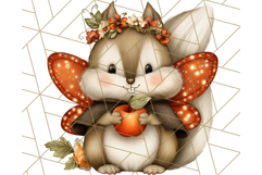Halloween Fairy Animal Clipart PNG, Cute Spooky Creatures Product Image 5
