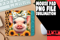 Unique Mouse Pad Design Ideas PNG, Cute Animals Product Image 1