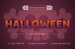 Halloween - Editable Text Effect, Font Style Product Image 3