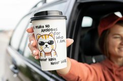 Sarcastic Cool Cat Sunglasses Finger Sublimation Png Product Image 3