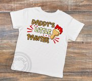 Painter SVG files, Daddy's little Painter, Paint brush svg Product Image 2