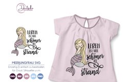 Leben am Strand SVG | Sommer SVG Product Image 1