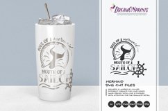 Soul of a Mermaid Mouth of a Sailor SVG | Mermaid SVG Product Image 1