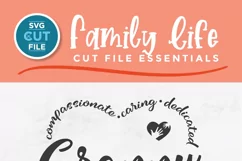 Granny svg - Granny heart - a grandma svg for crafters Product Image 6