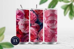 Acrylic floral pattern | Abstract Roses floral pattern Product Image 2
