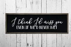 I think I'll miss you even if we'd never met svg, wedding Product Image 2