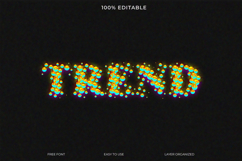 Emoji Trend Text Effect | Patterned Font Style Product Image 1