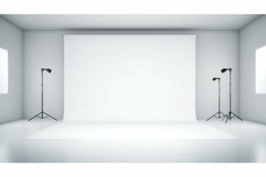 black plain studio background Product Image 1