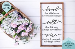 Blessings for the Home SVG - House Warming sign, newlywed Product Image 1