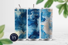 Acrylic Water waves pattern | Abstract Ocean waves pattern Product Image 2