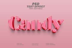 Candy Editable text effect 3d font Style Product Image 1