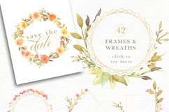 English Garden Watercolor and Glitter Bundle Product Image 14