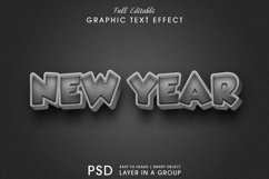 4 Text Effects editable words and fonts can be replaced Product Image 4