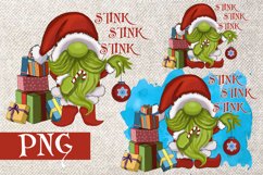 Green Gnome PNG, Gnome Christmas png, png gnome bundle Product Image 5