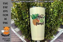 Say Aloe To My Little Friend Plant Lover SVG Product Image 1