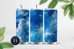 Acrylic Sky pattern | Abstract clouds and sky pattern Product Image 2